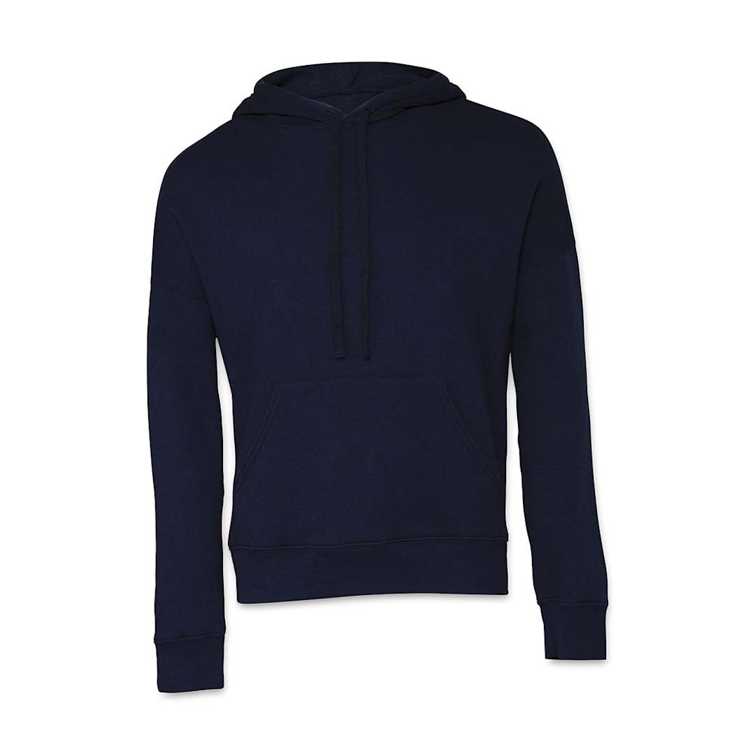 Open in modal - Bella + Canvas Unisex Hoodie Pullover - Navy, Large - front