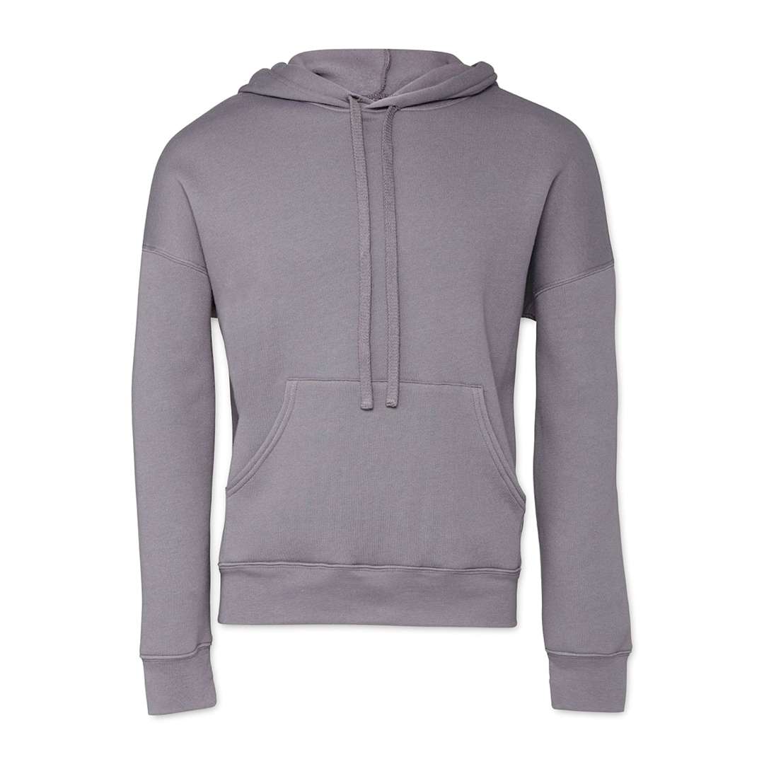 Open in modal - Bella + Canvas Unisex Hoodie Pullover - Storm, X-Small - front