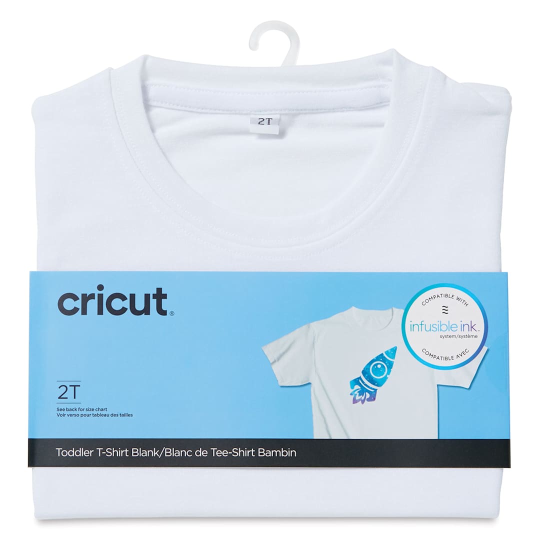 Open in modal - Cricut Toddler T-shirt Blank - 2T, White