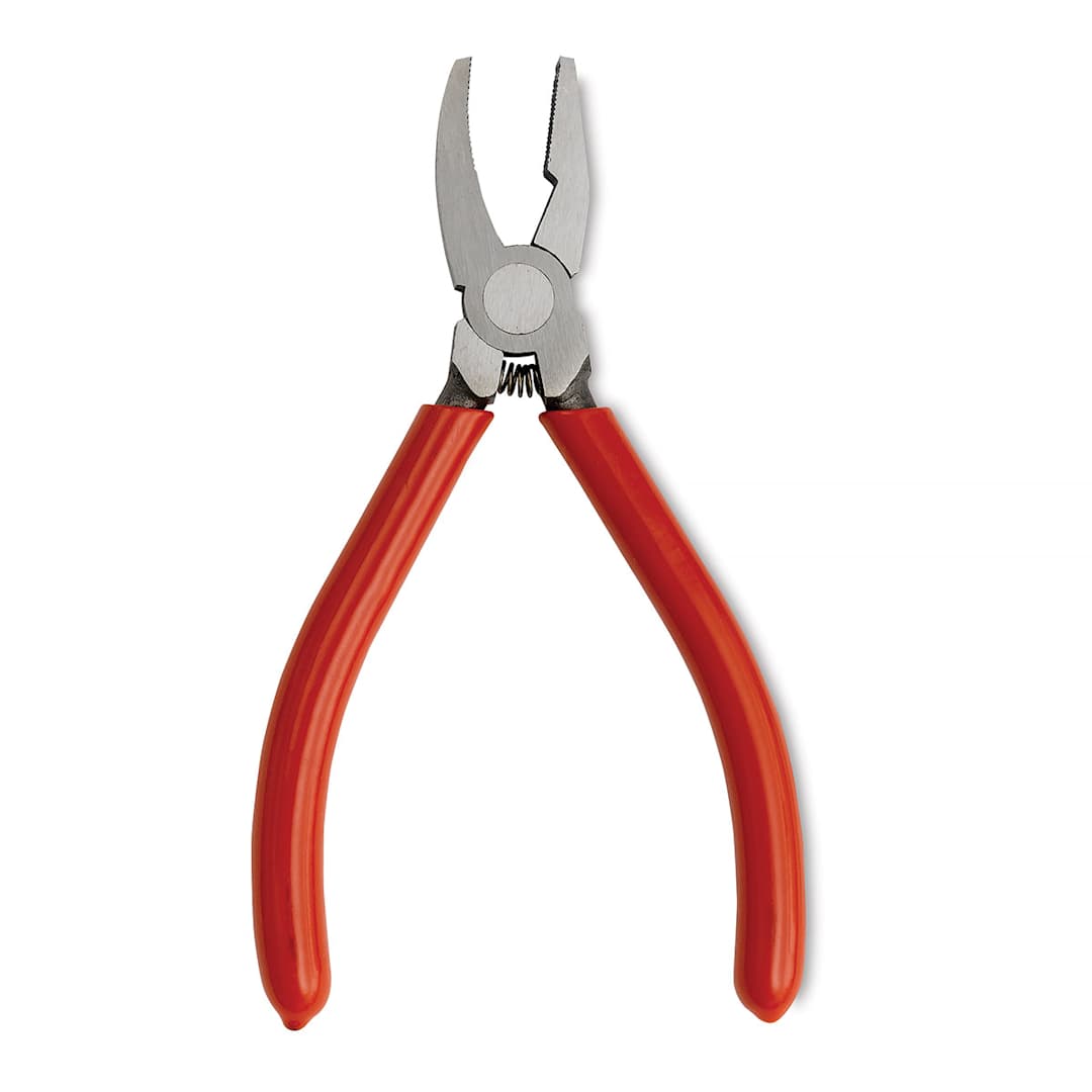 Open in modal - Breaker/Grozer Pliers - Tool shown slightly open and upright