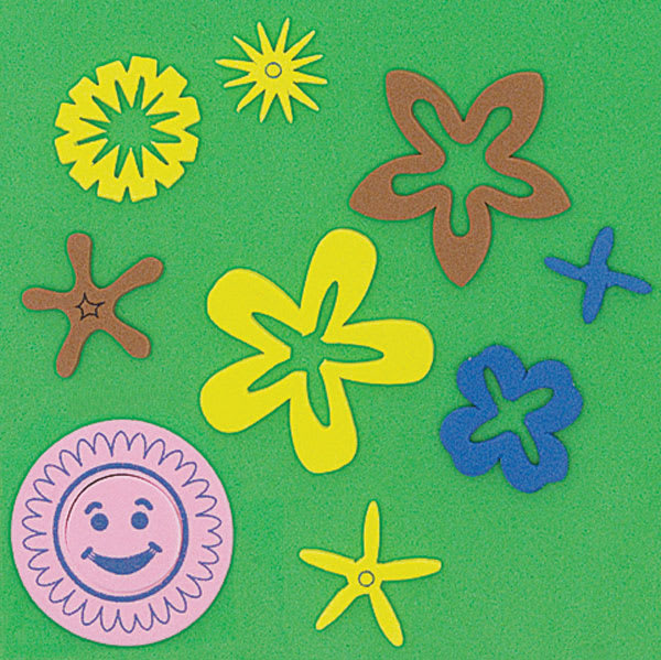 Open in modal - WonderFoam 3D Sticker Shapes - Flower stickers from Nature Shapes Box
