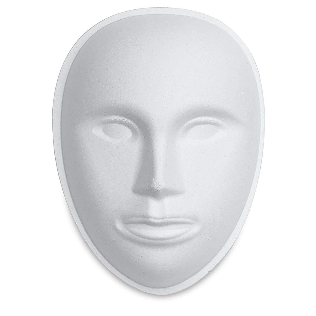 Open in modal - Paper Pulp Mask Form, Human face