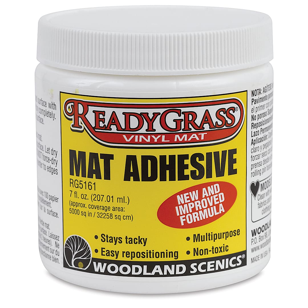 Open in modal - Front of jar of 7 oz Mat Adhesive