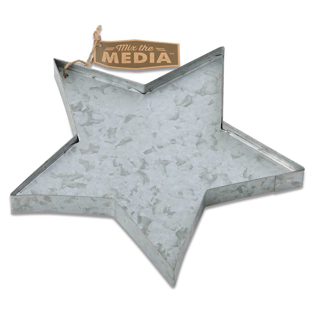 Open in modal - Hampton Art Galvanized Metal 3-D Star