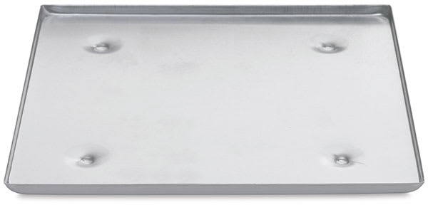 Open in modal - Jennifer's Mosaics Coaster Bases - Front angled view of 5 1/2" Square Coaster base