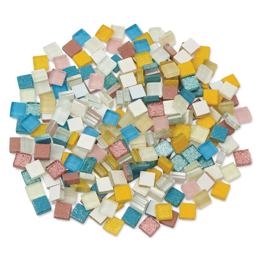 Open in modal - Diamond Tech Cobblestone Tiles - Lights Mix, 8 oz