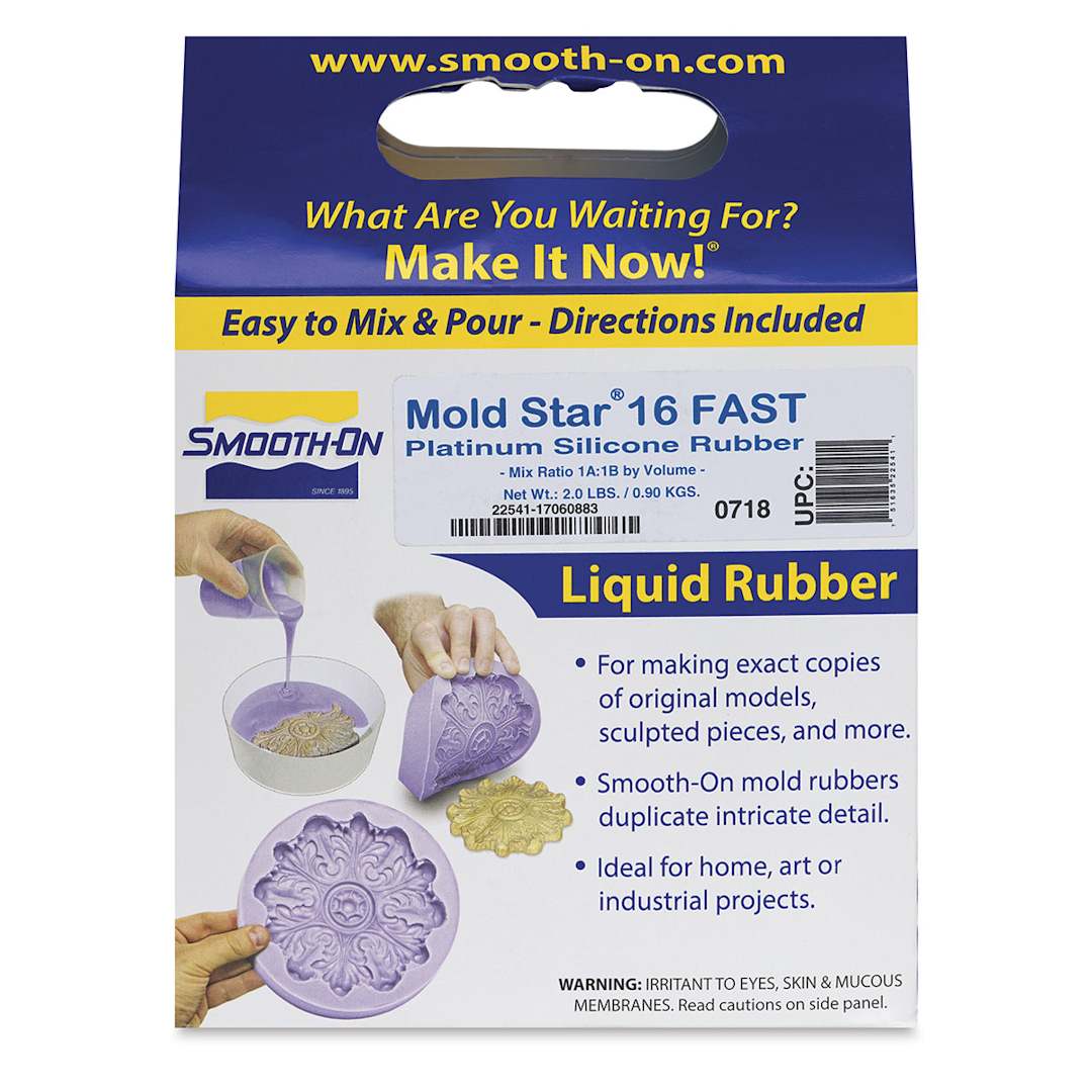 Open in modal - Smooth-On Mold Star 16 Fast, 16 oz - front of packaging