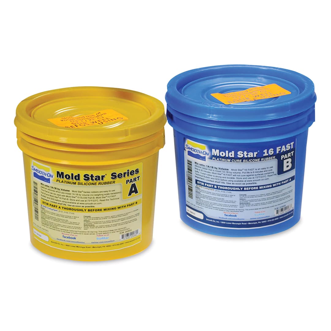 Open in modal - Smooth-On Mold Star 16 Fast, Gallon