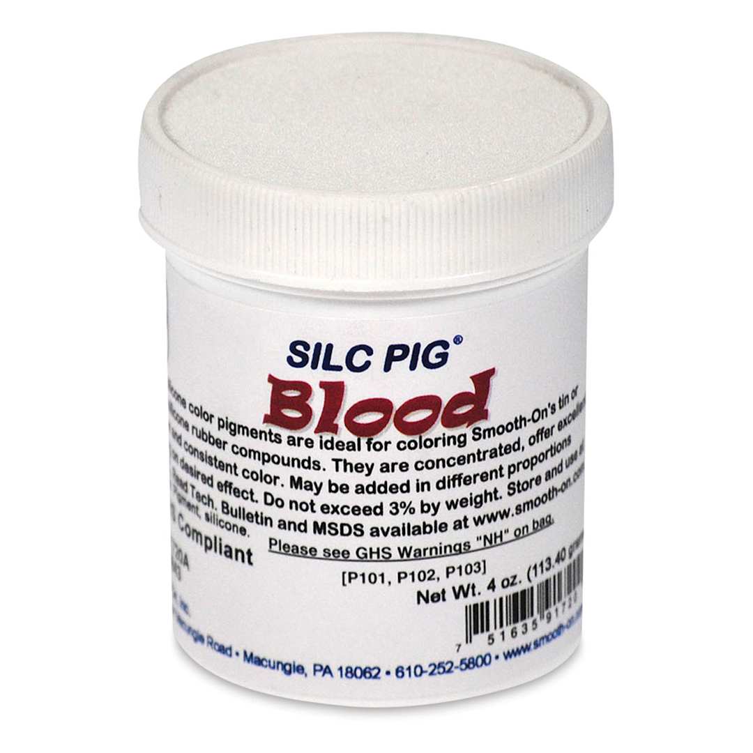 Open in modal - Smooth-On Silc Pig Silicone Color Pigment - Blood, 4 oz