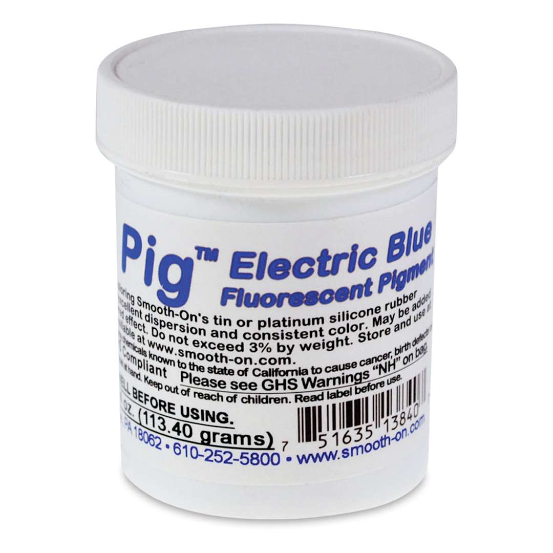 Open in modal - Smooth-On Silc Pig Silicone Color Pigment - Electric Blue, 4 oz