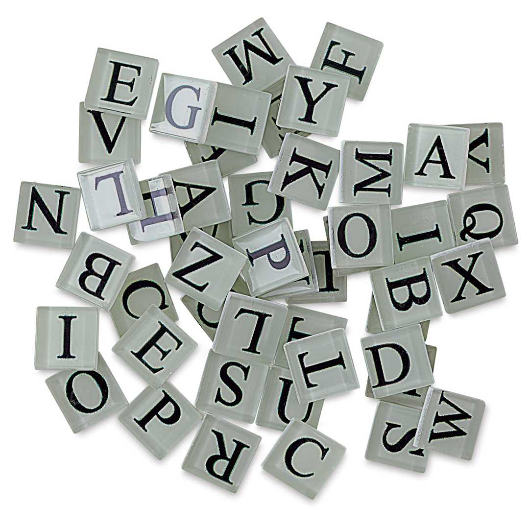 Open in modal - Diamond Tech Mosaic Mercantile Alphabet Tiles