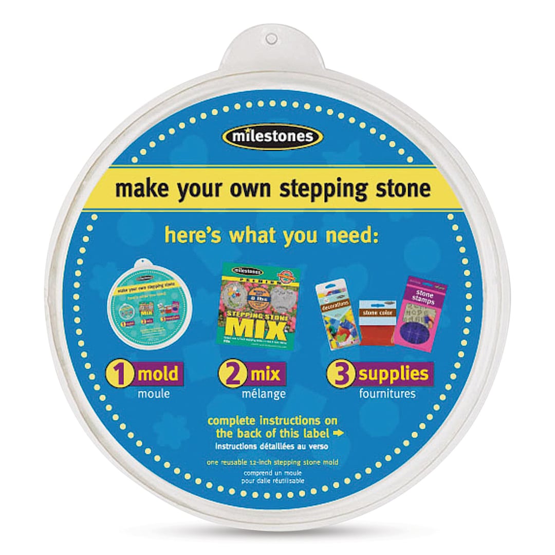 Open in modal - Milestones Reusable Mold - Front of Plastic Circle package with label
