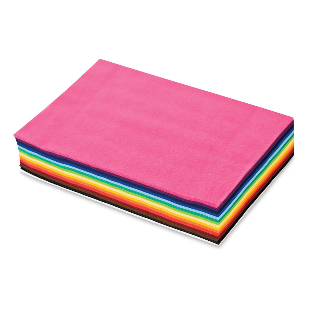 Open in modal - Smart-Fab Fabric - Sheets, 12" x 18", Pkg of 270, Assorted Colors