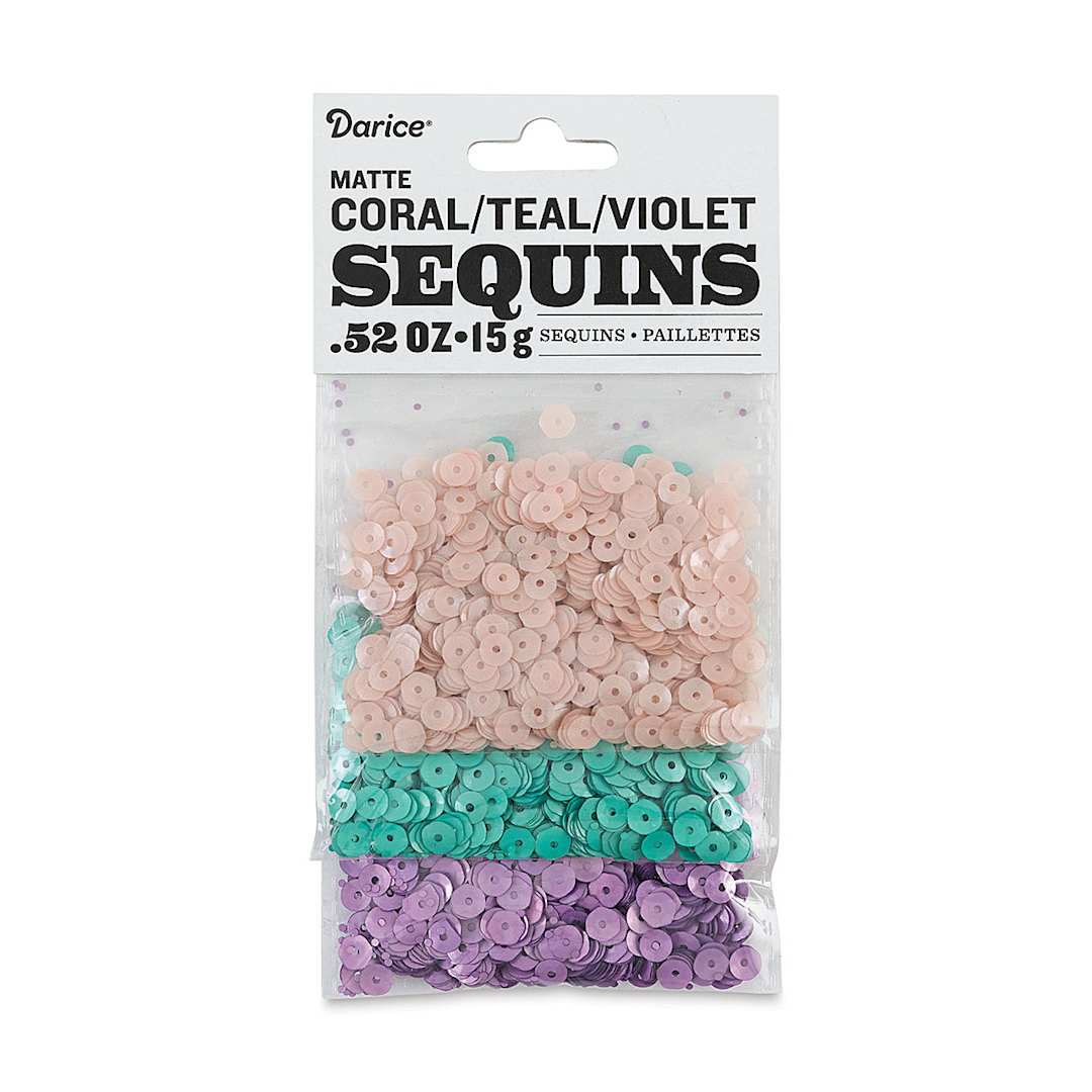 Open in modal - Darice Sequin Packs