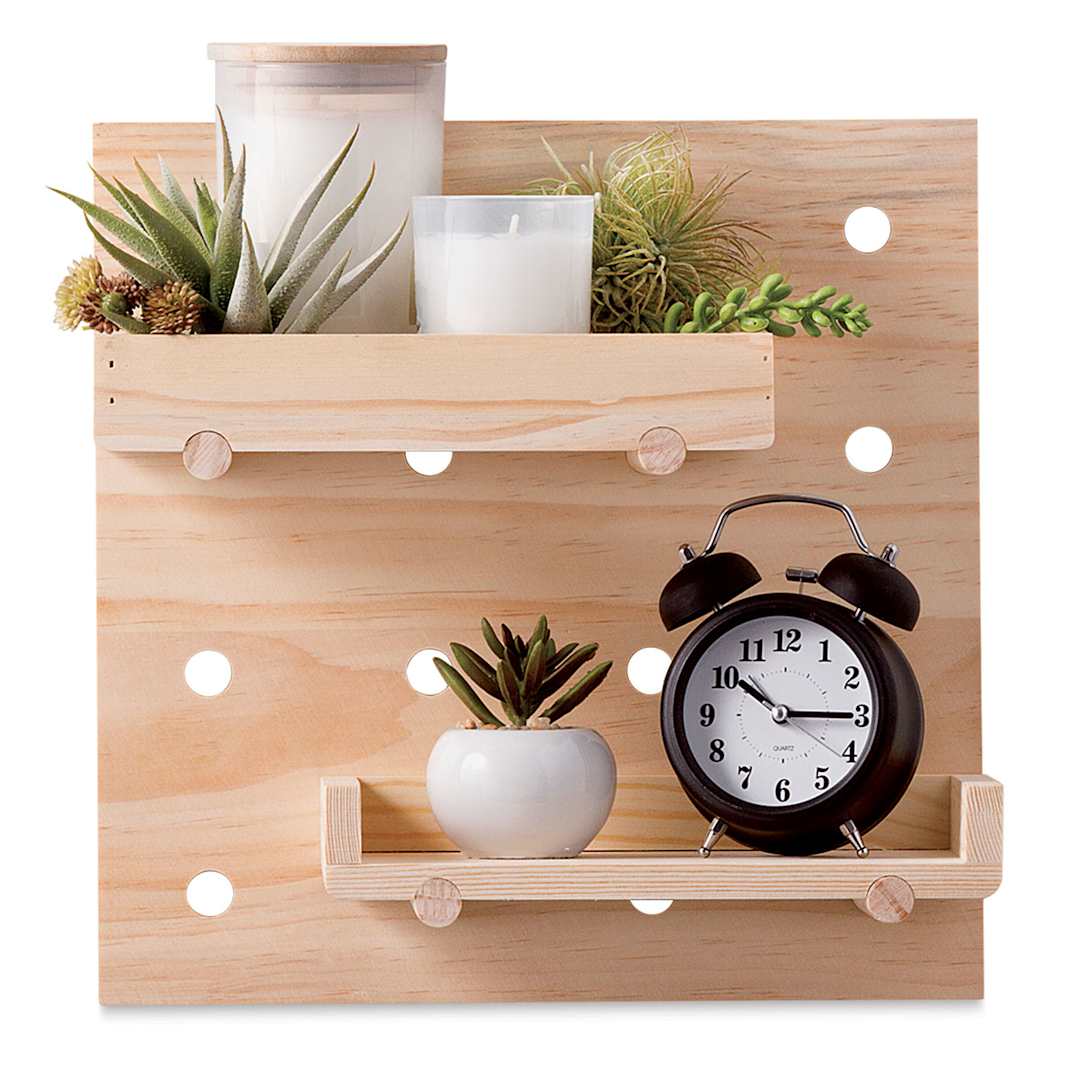 Open in modal - Darice Wood Pegboard System