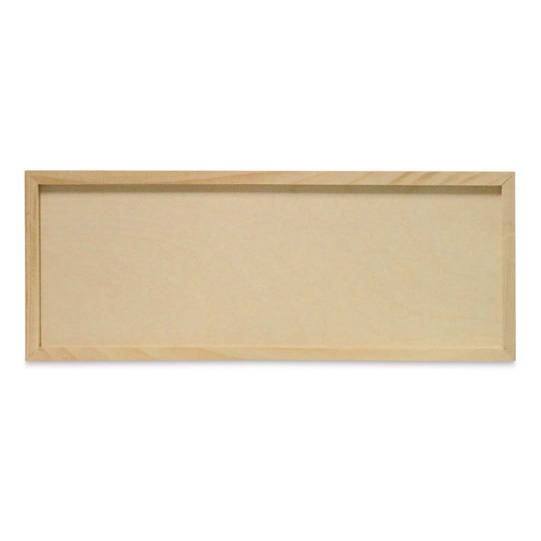 Open in modal - Walnut Hollow Framed Sign - Narrow Wooden Rectangle sign shown