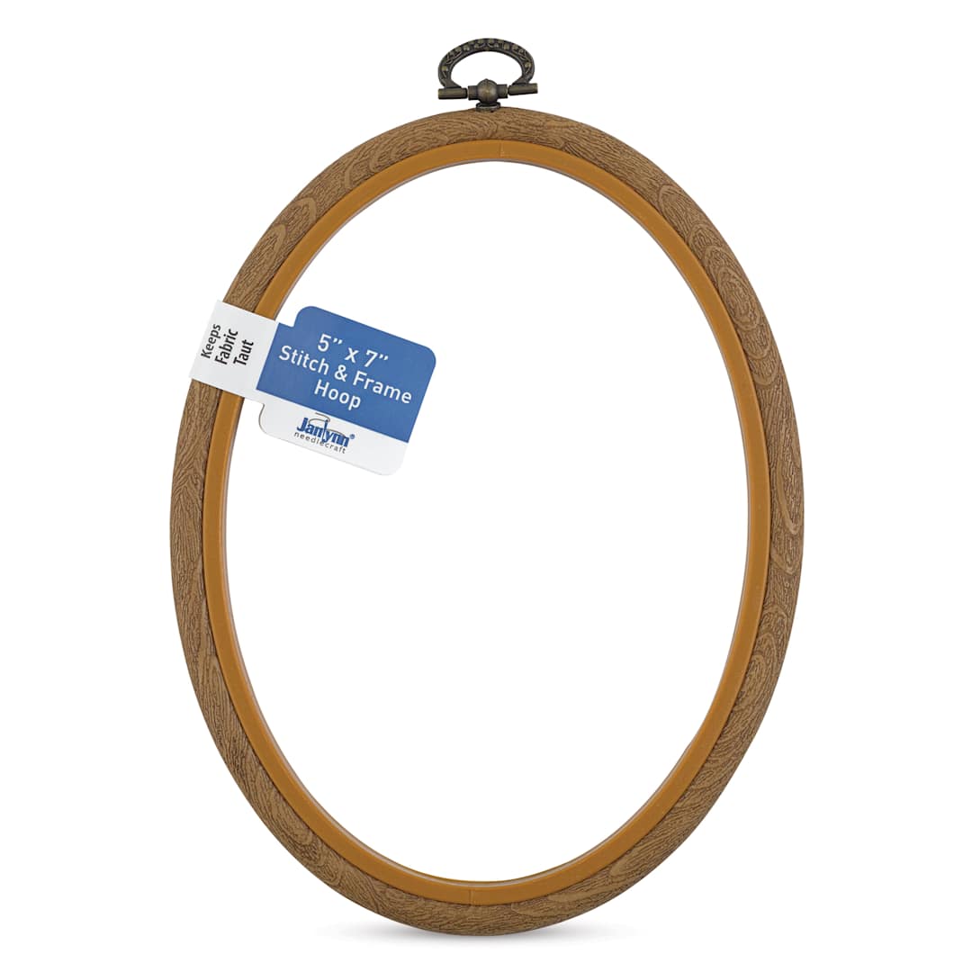 Open in modal - Janlynn Stitch & Frame Hoop - 5" x 7" front