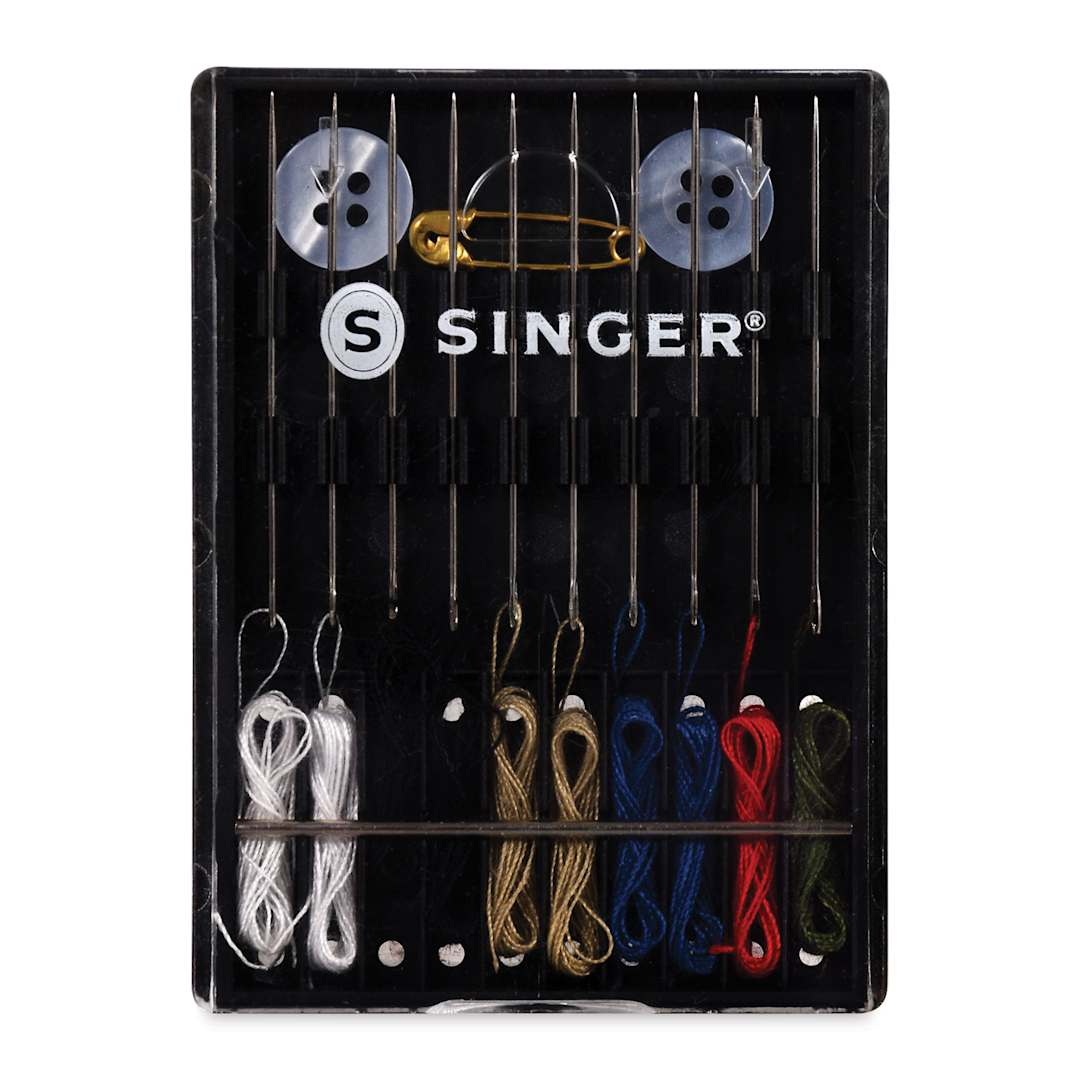 Open in modal - Singer Sew-Quik Threaded Needles - Set of 13