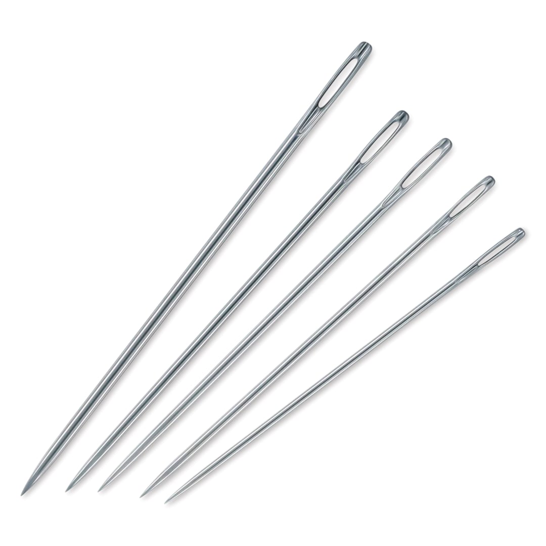 Open in modal - Dritz Yarn Darner Hand Needles - Set of 7, Size 14 - 18