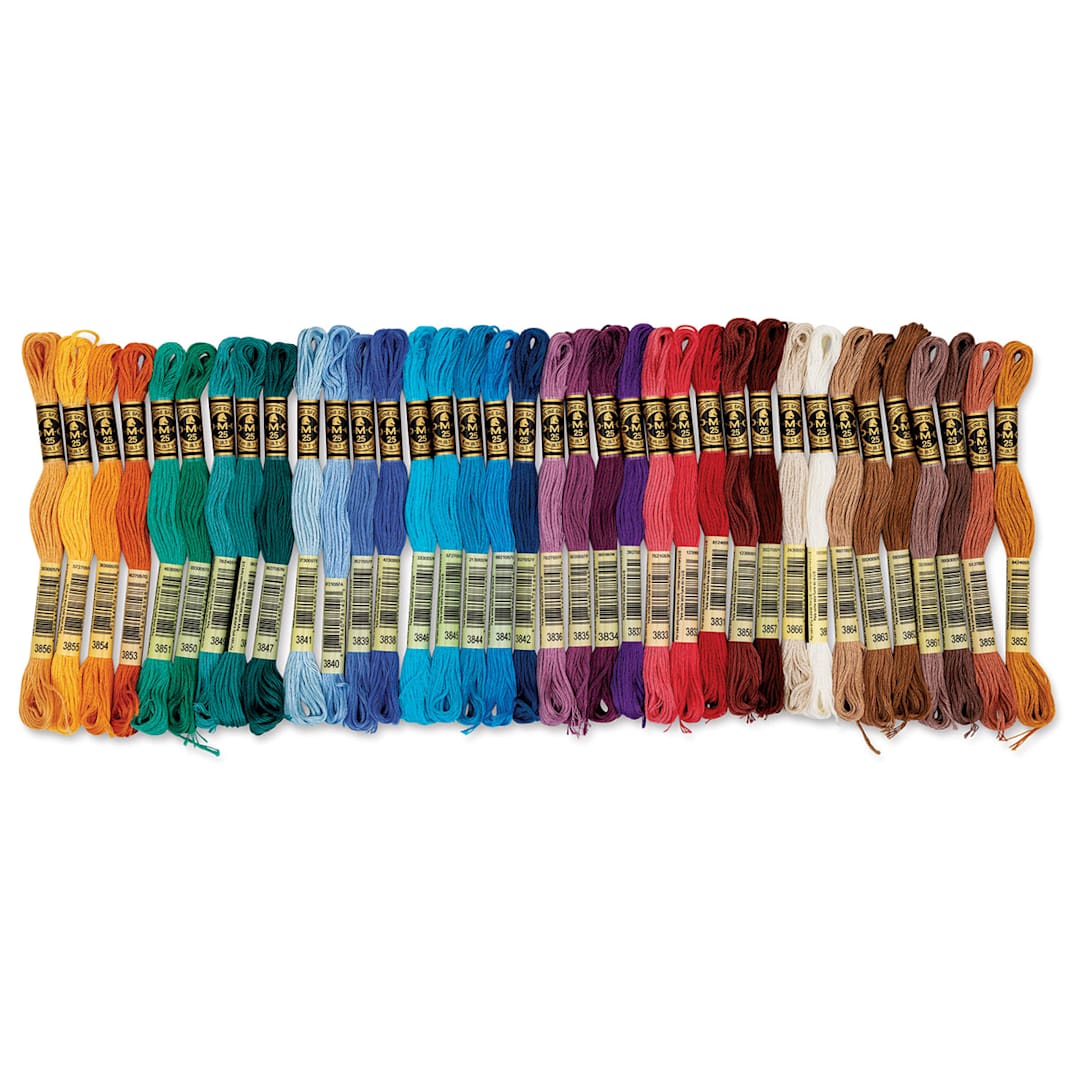 Open in modal - DMC Cotton Embroidery Floss - Anniversary, Set of 36 (Out of packaging)