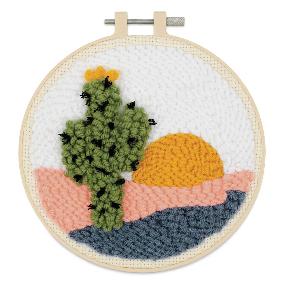 Open in modal - Needle Creations Needle Punch Kit - Desert, 6"