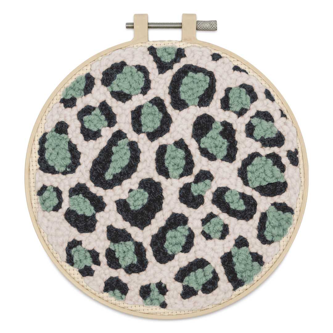 Open in modal - Needle Creations Needle Punch Kit - Leopard, 6"