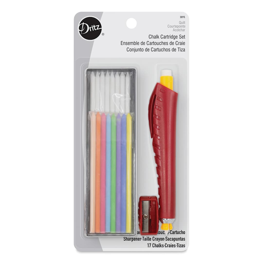 Open in modal - Dritz Chalk Cartridge Set of 16 - Contents in Package