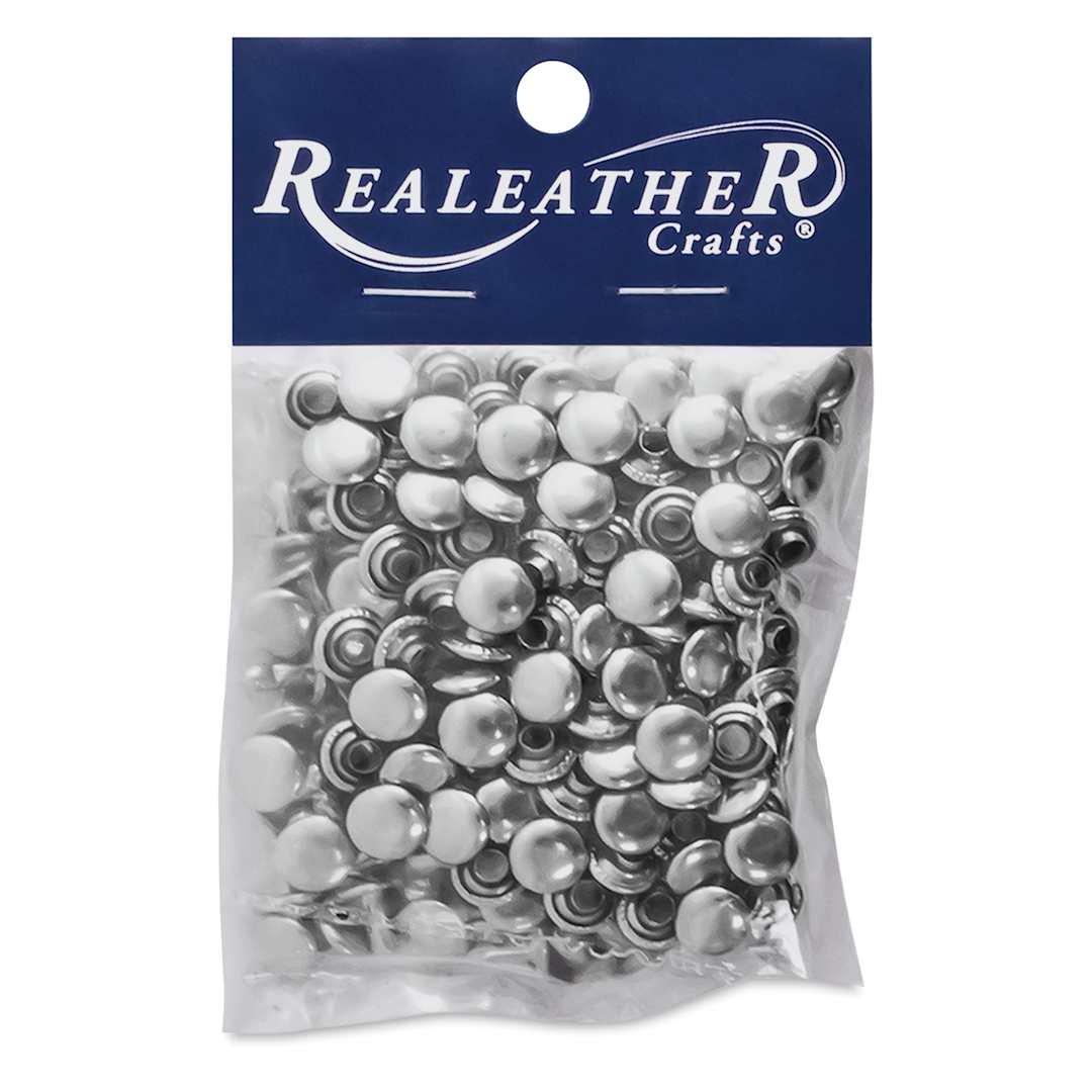 Open in modal - Realeather Rivets - Medium, Pkg of 100