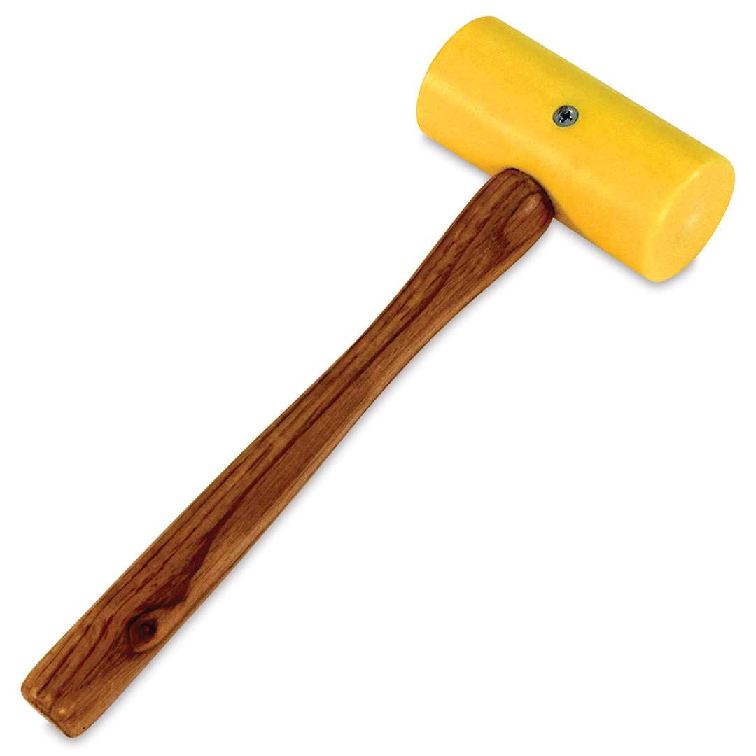 Open in modal - Realeather Mallets - Nylon Mallet shown at angle

