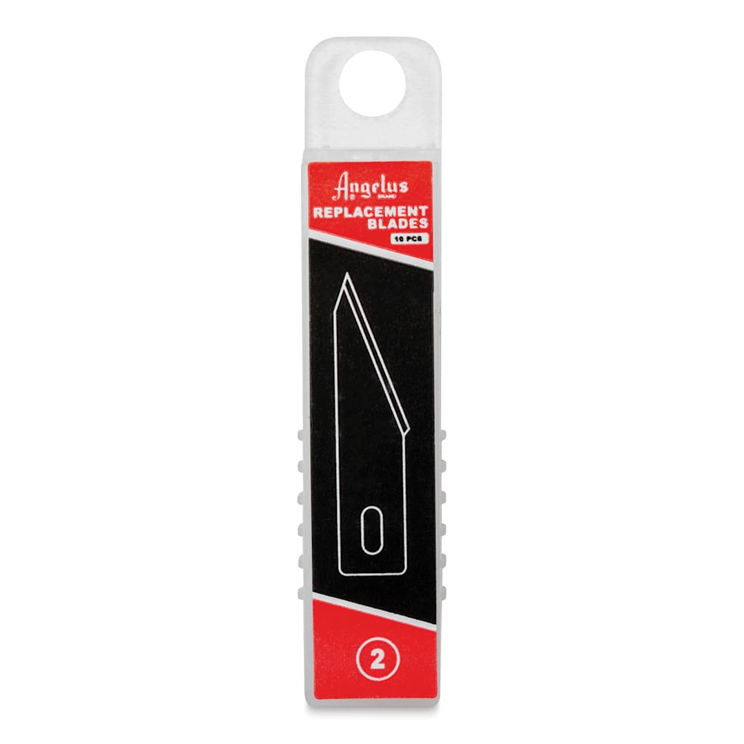 Open in modal - Angelus #2 Replacement Blades, Pkg of 10, In Package