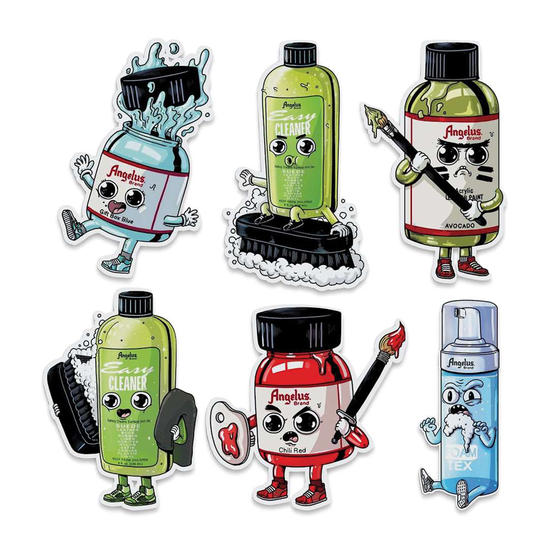 Open in modal - Angelus Sticker Packs, AlexMDC #1, Set of 6