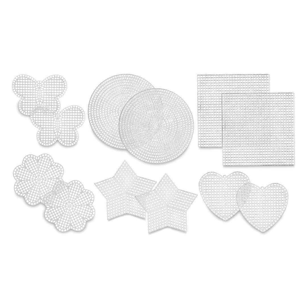 Open in modal - Janlynn Plastic Canvas - Variety Pack, Set of 12