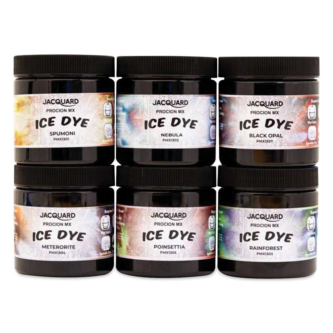 Open in modal - Jacquard Procion MX Ice Dye Set - Set of 6, 2 oz