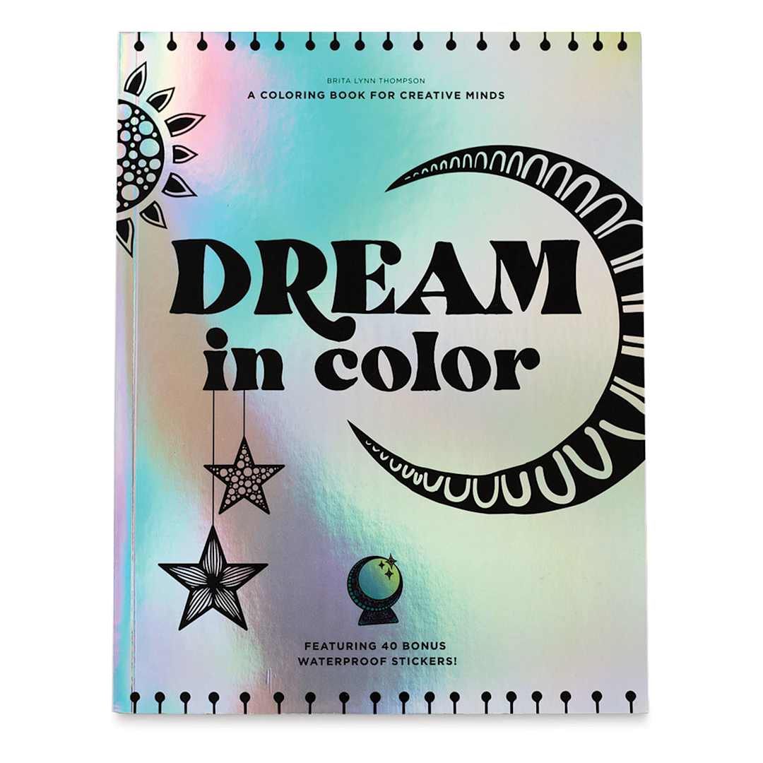 Open in modal - Dream in Color Coloring Book (cover)