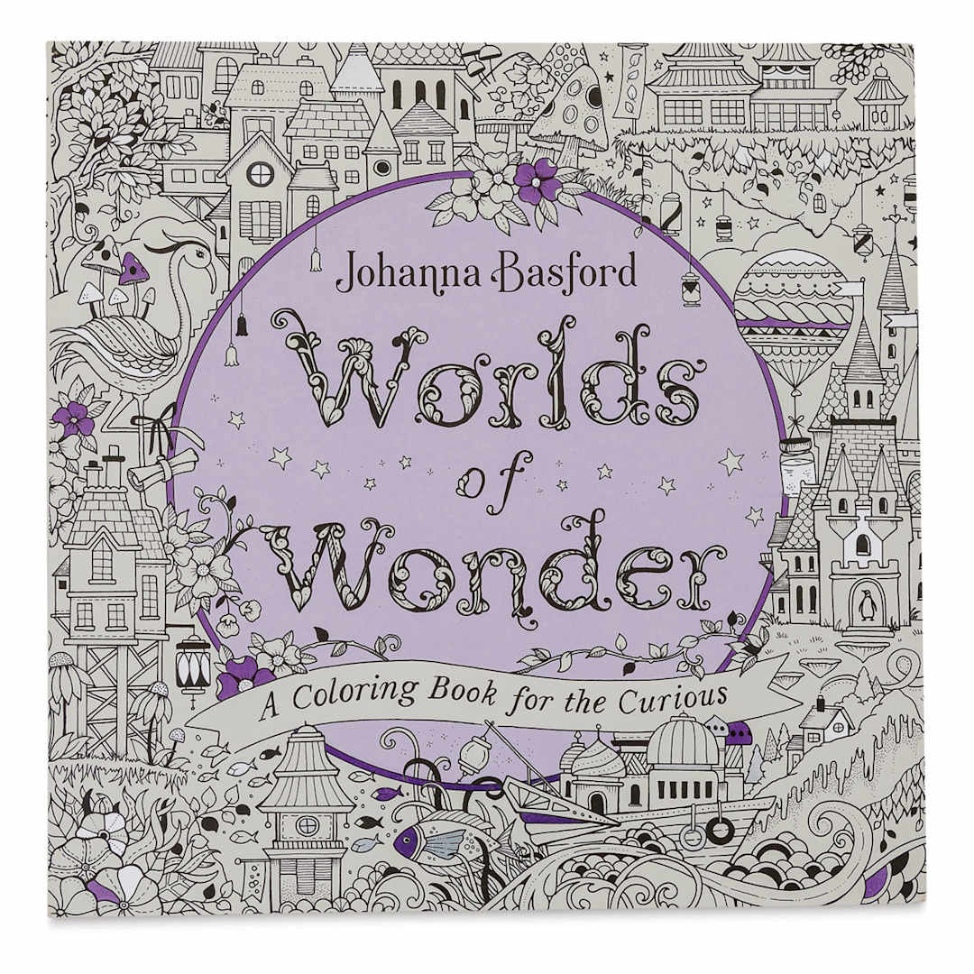 Open in modal - Worlds of Wonder Coloring Book (cover)