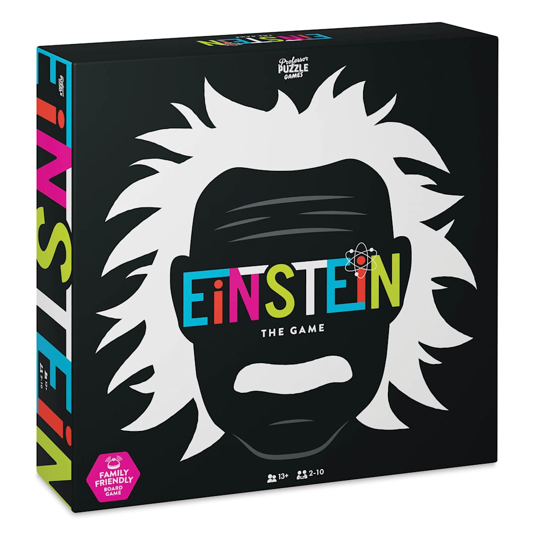 Open in modal - Professor Puzzle Einstein Board Game, packaging
