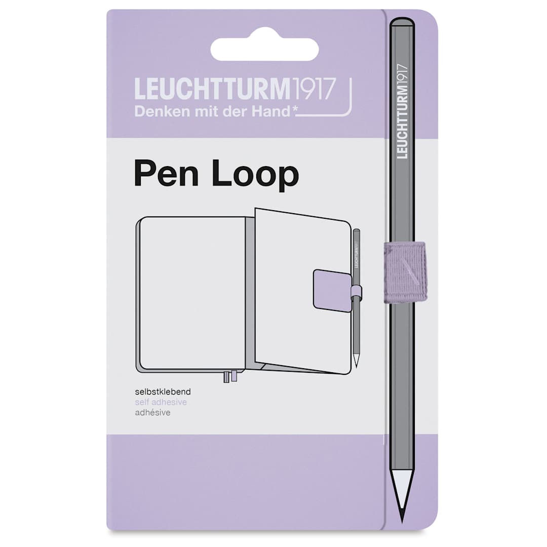 Open in modal - Leuchtturm1917 Pen Loop - Lilac (front of package)