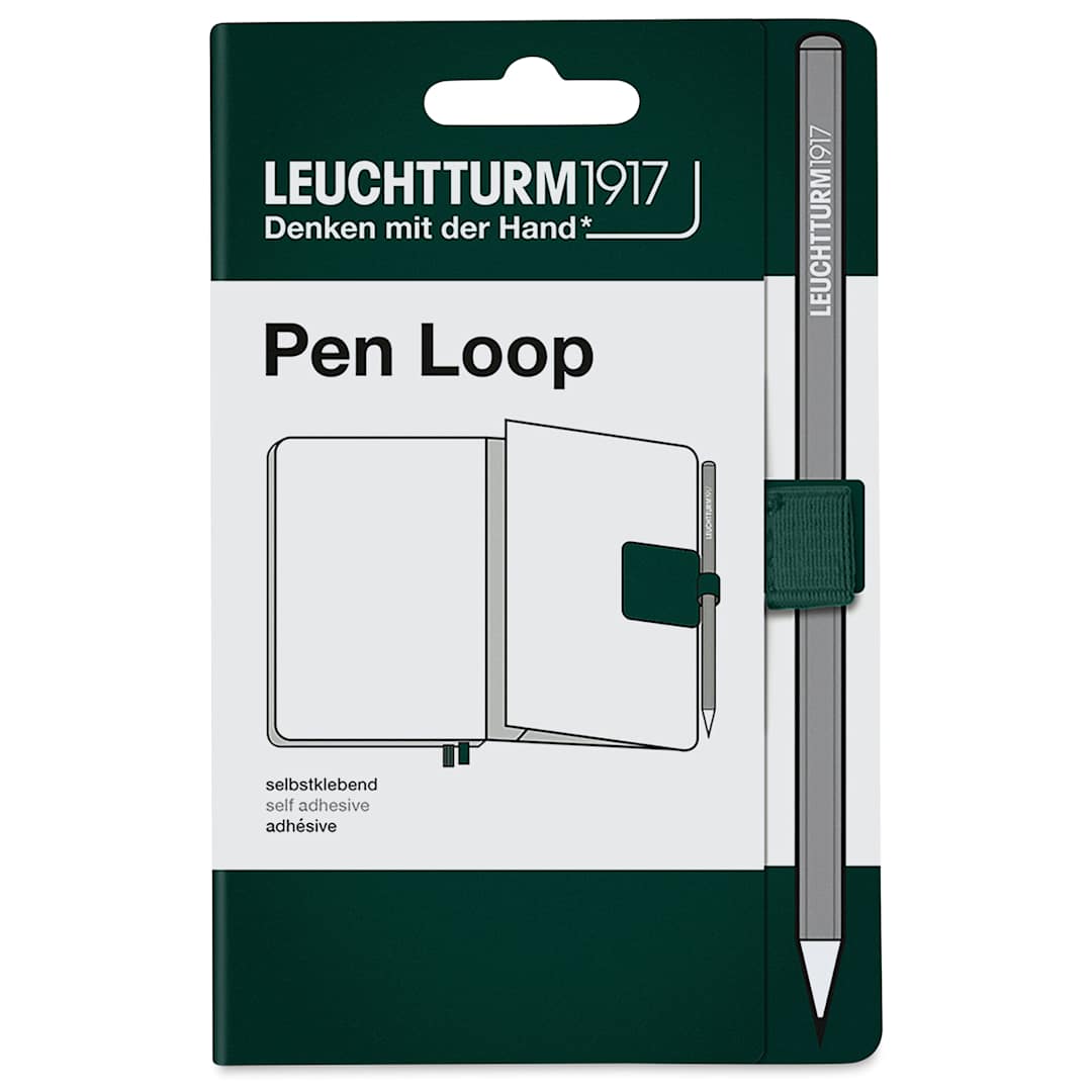 Open in modal - Leuchtturm1917 Pen Loop - Forest Green