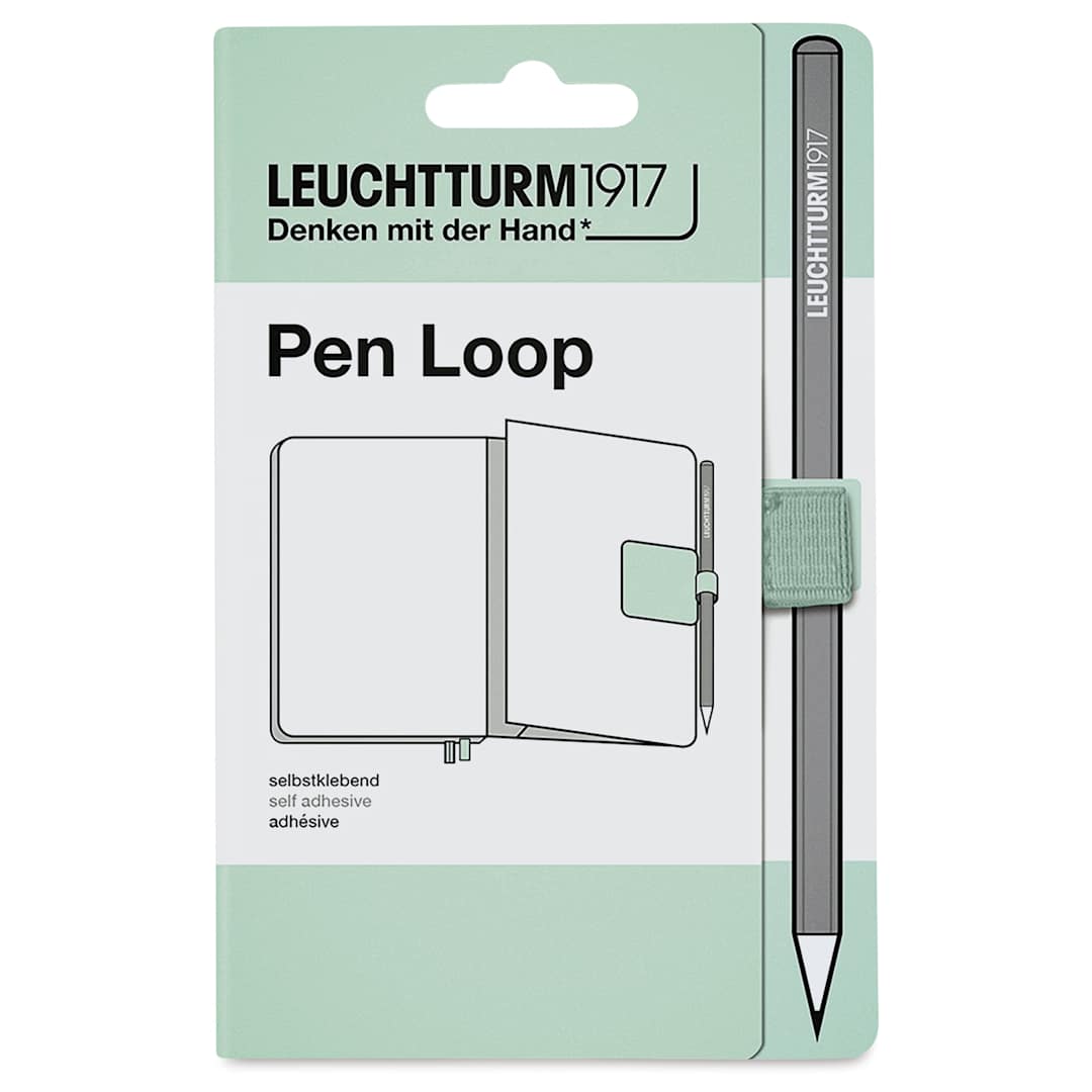Open in modal - Leuchtturm1917 Pen Loop - Mint Green