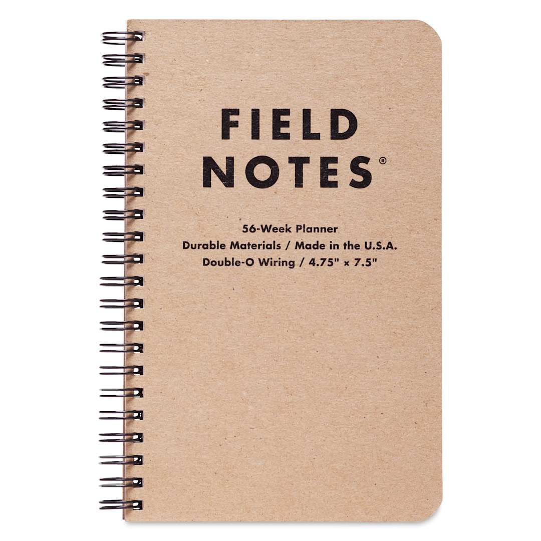 Open in modal - Field Notes 56-Week Undated Planner - 4-3/4" x 7-1/2", 112 Pages, front cover