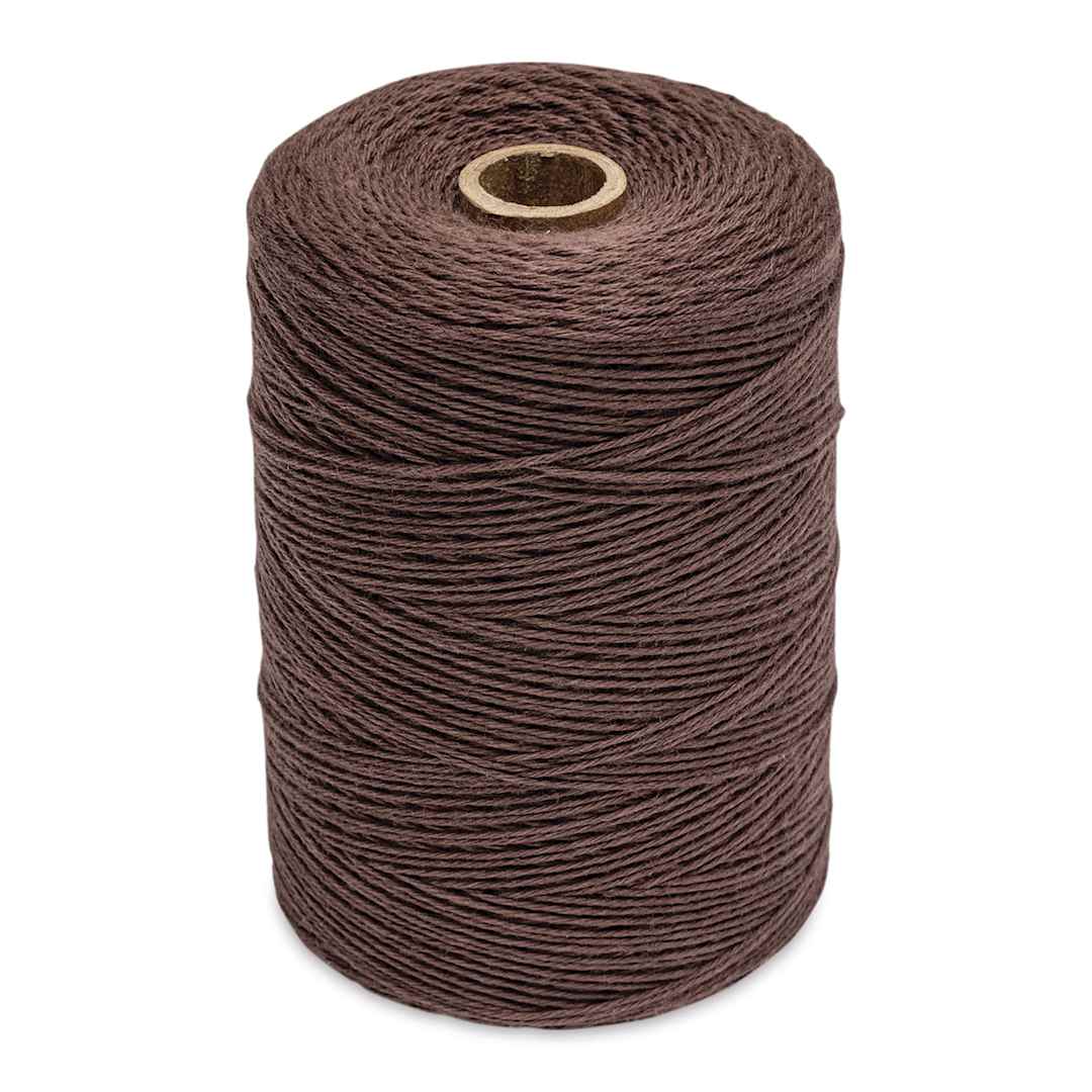 Open in modal - Maysville Cotton Warp - 800 Yards, Brown - upright