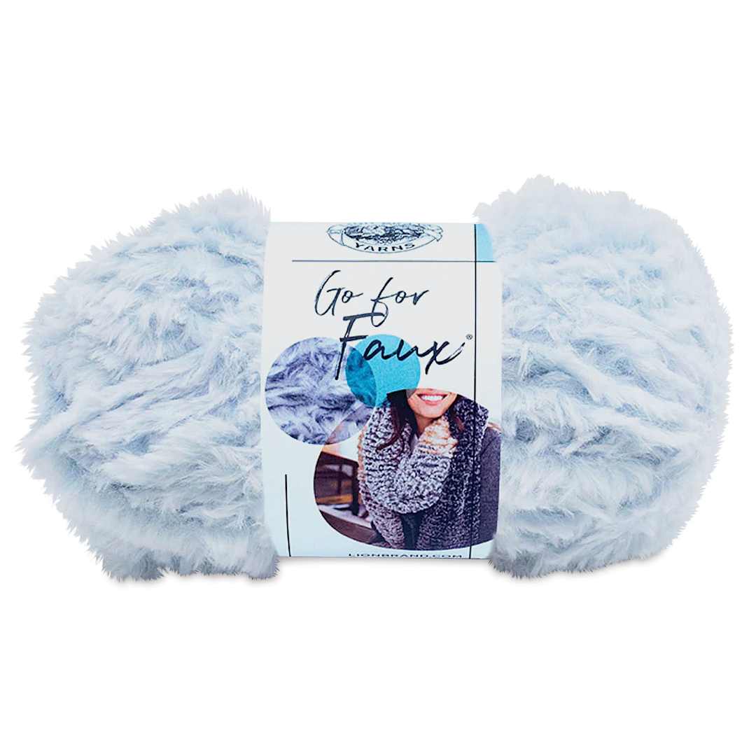 Open in modal - Lion Brand Go For Faux Yarn - Blue Bengal, 65 yds