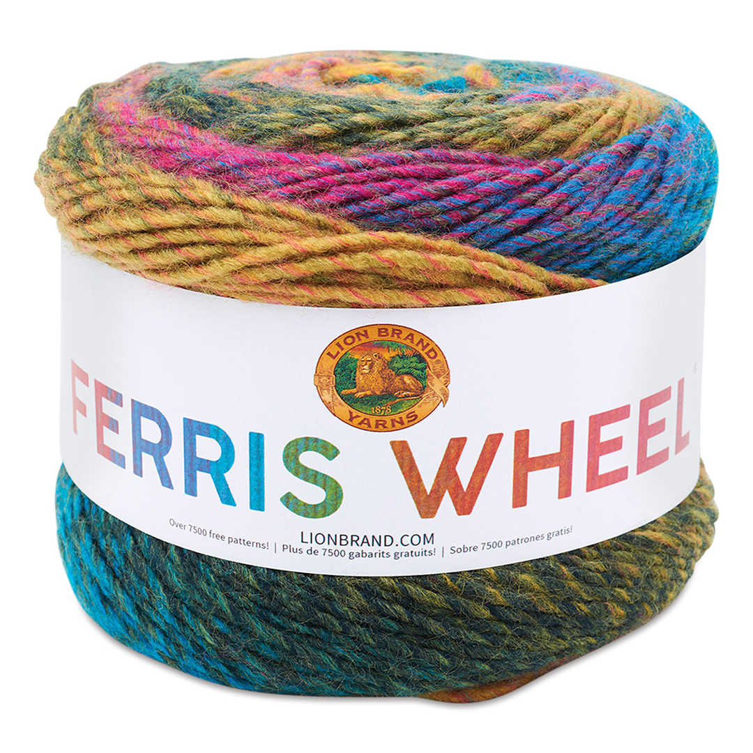 Open in modal - Lion Brand Ferris Wheel Yarn - Summer Day, front