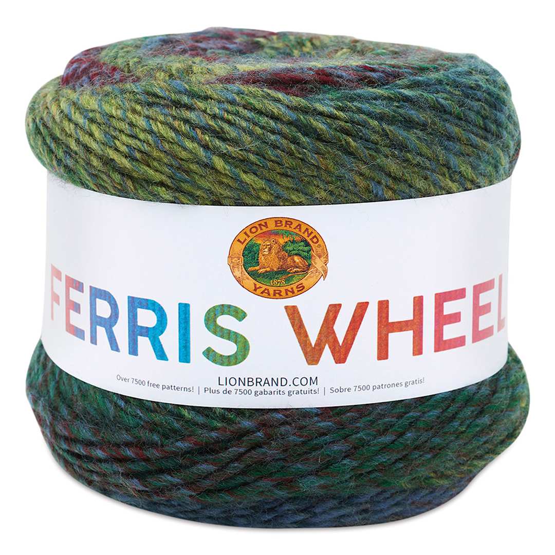 Open in modal - Lion Brand Ferris Wheel Yarn- Imaginary Garden, front