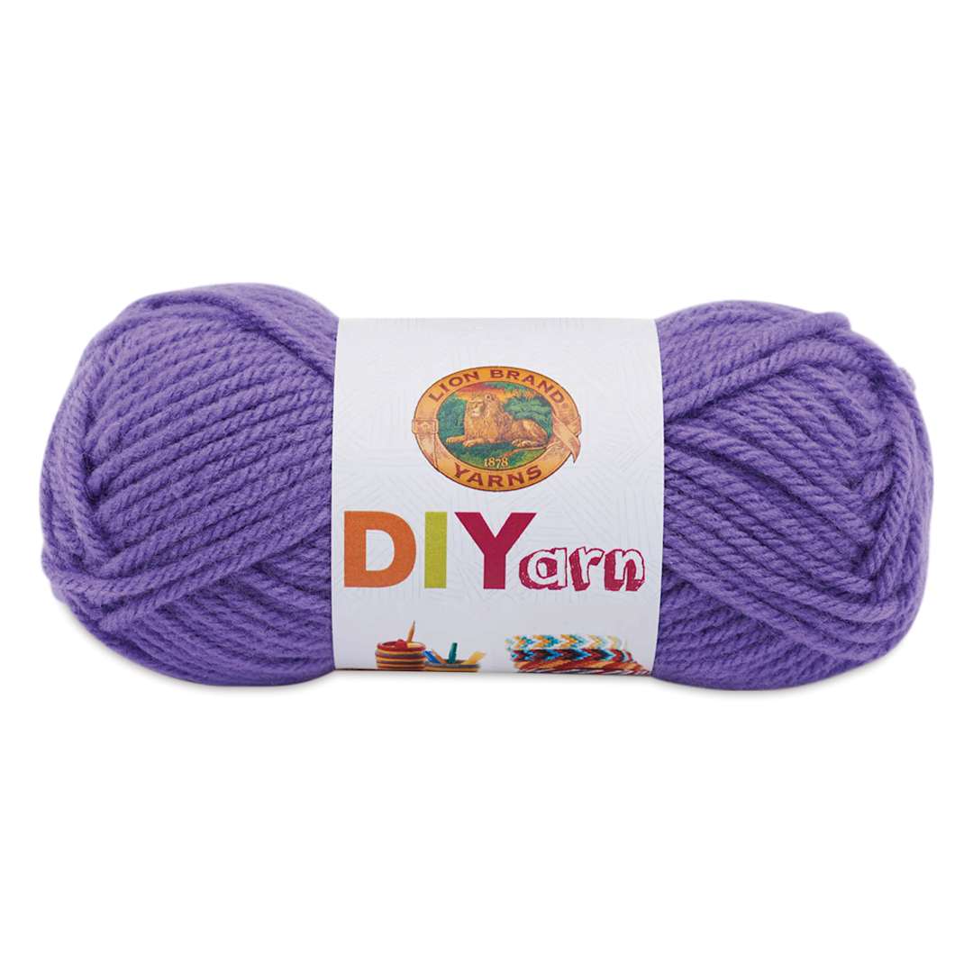 Open in modal - Lion Brand DIYarn - Purple