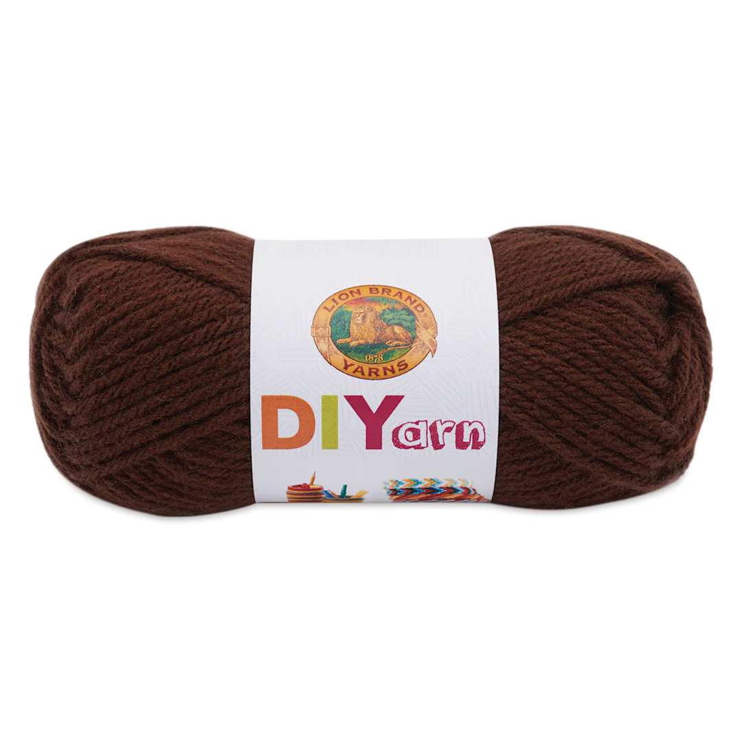 Open in modal - Lion Brand DIYarn - Brown
