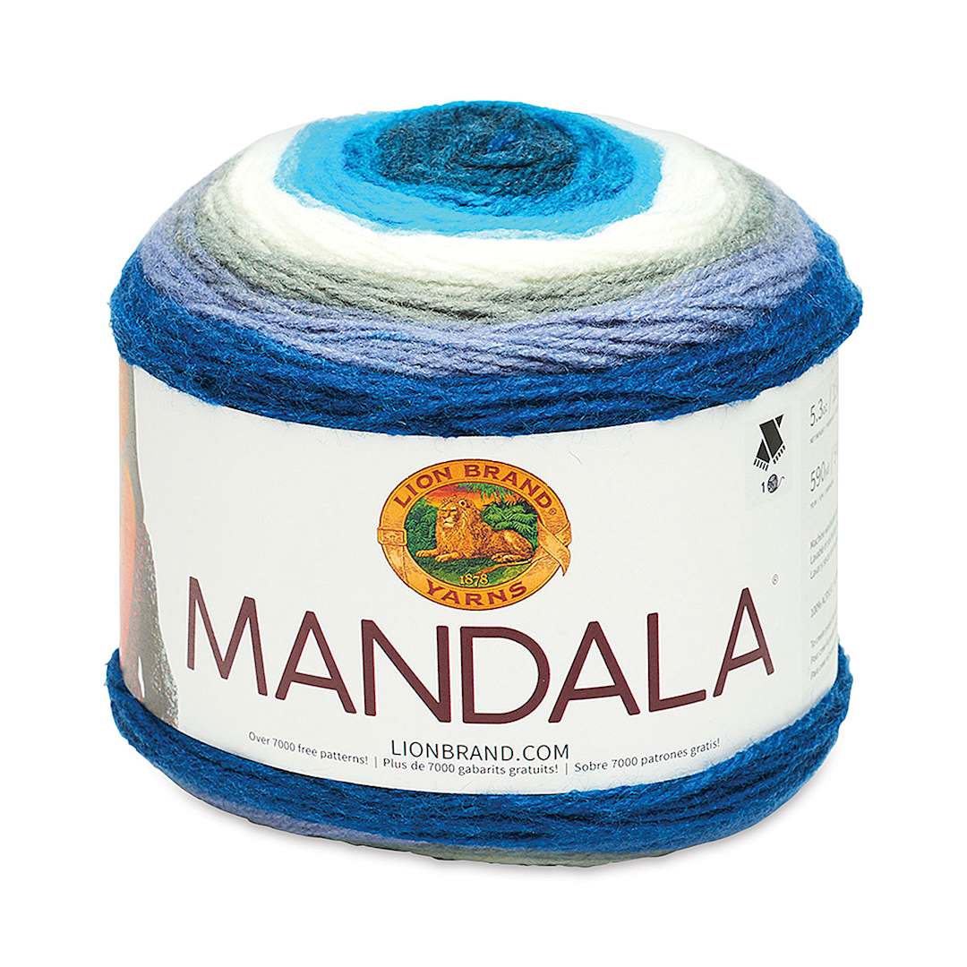 Open in modal - Lion Brand Mandala Yarn Cake - Mermaid