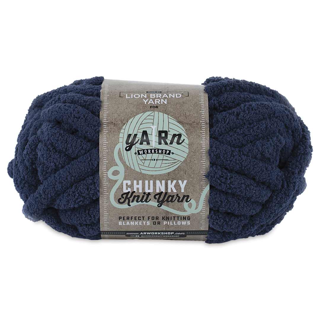 Open in modal - Lion Brand AR Workshop Chunky Knit Yarn - Dusk, 28 yds