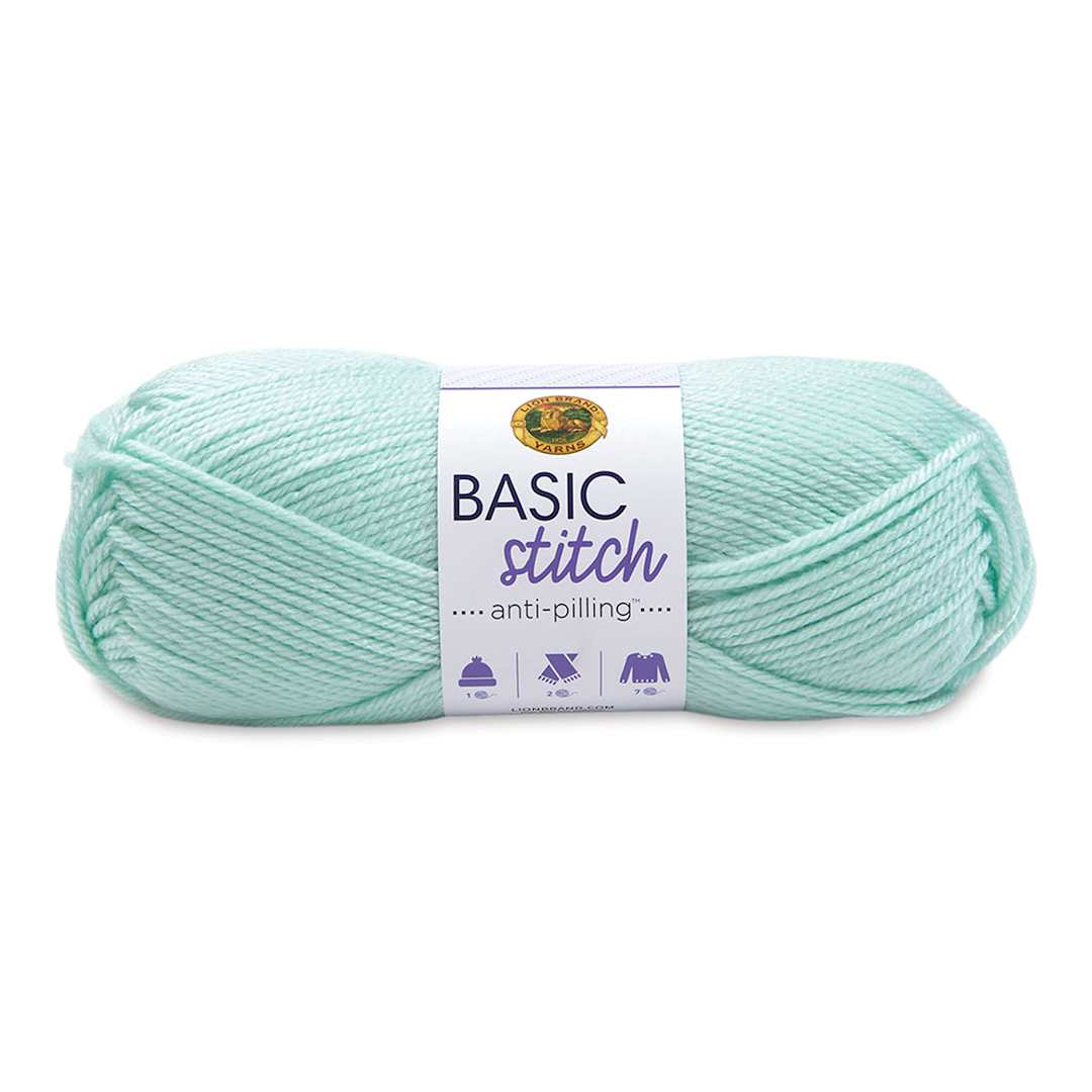 Open in modal - Lion Brand Basic Stitch Anti-Pilling Yarn - Frost