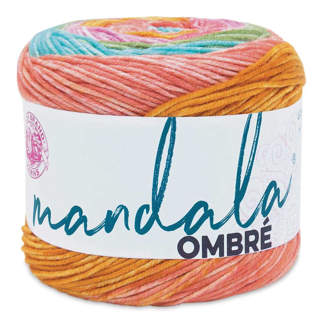 Open in modal - Lion Brand Mandala Ombre Yarn - Tranquil, 344 yards